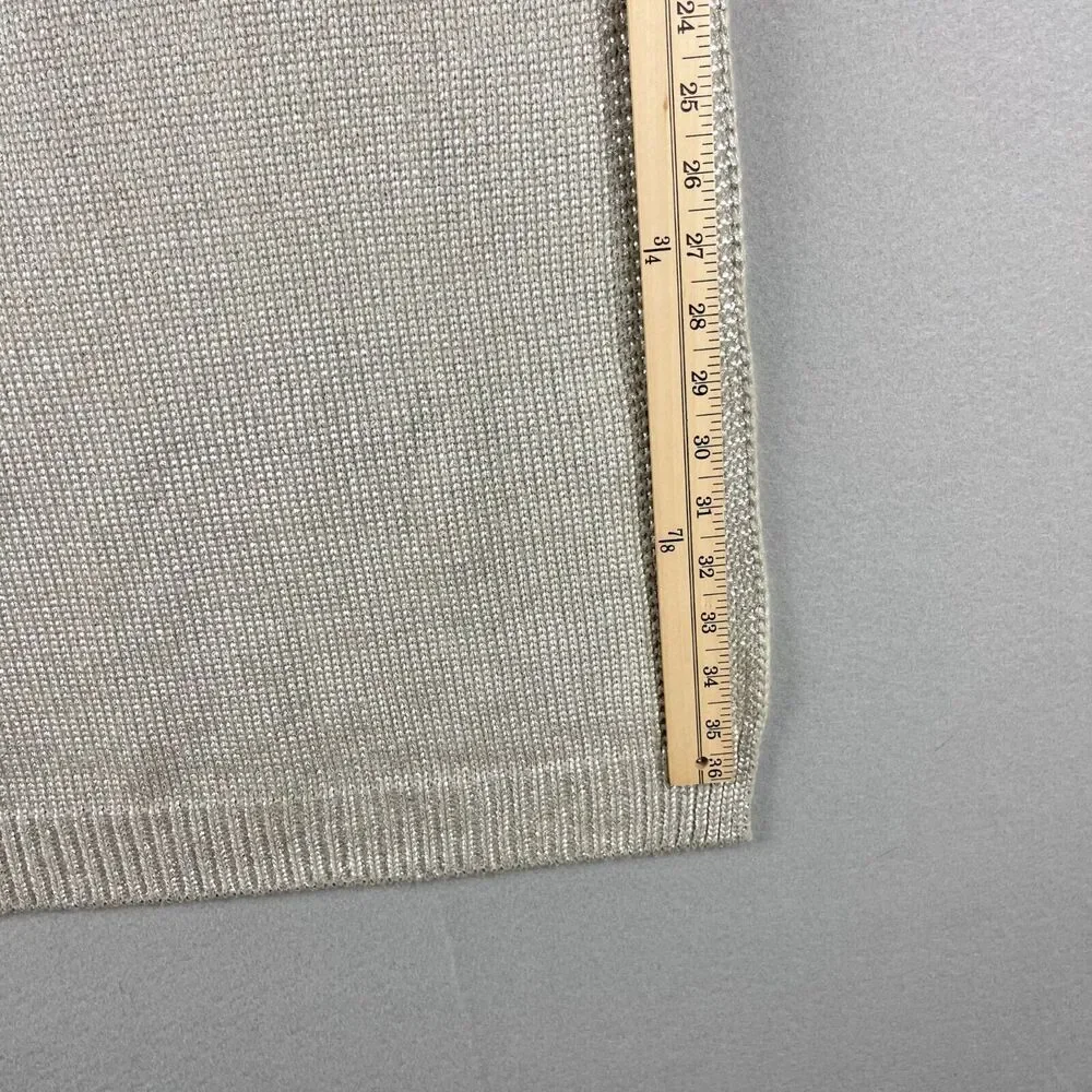 Pottery Barn Emily & Meritt Liquid Gold Baby Blanket 30x37 Metallic‎